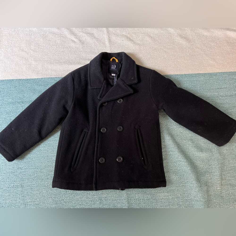 4t Baby Gap Navy Wool Pea Coat